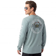 Blue Crabber L/S Sunshirt Mackerel