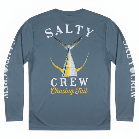 Tailed L/S Tech Tee Rashguard Pilot Blue