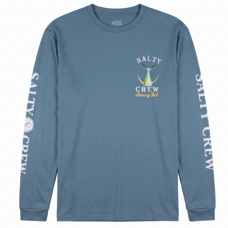 Tailed L/S Tech Tee Rashguard Pilot Blue