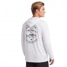 Surface Hooded Sunshirt White