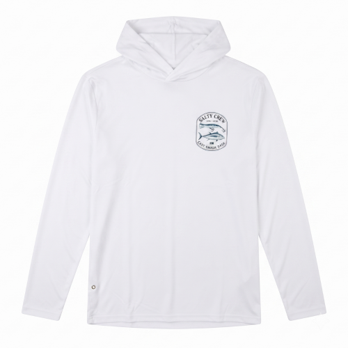 Surface Hooded Sunshirt White