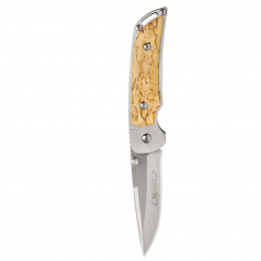 MFK Curly Birch Folding Knife