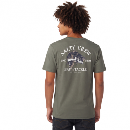 Bass Man Standard S/S Tee - Dusty Olive