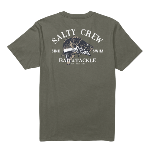Bass Man Standard S/S Tee - Dusty Olive