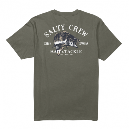 Bass Man Standard S/S Tee - Dusty Olive