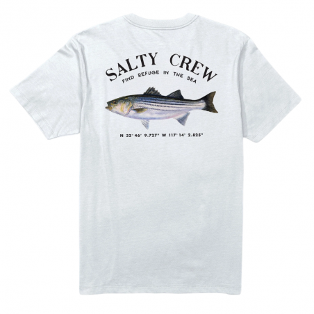 Striper Premium S/S Tee - White