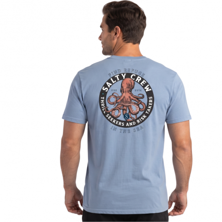 Deep Reach S/S Tee - Marine Blue