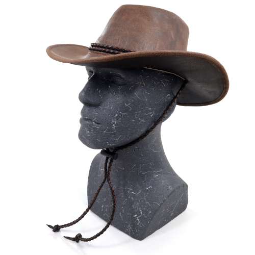 Leather Hat TRAPPER