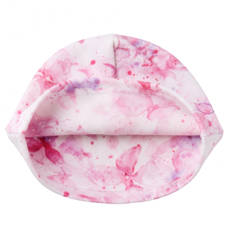Had Printed Fleece Pink