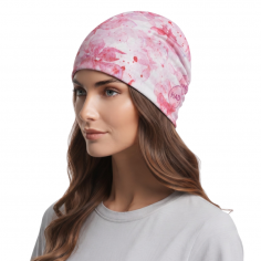 Had Printed Fleece Pink