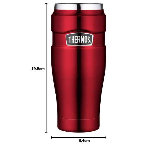 Termo de Acero Inoxidable 470ml Red