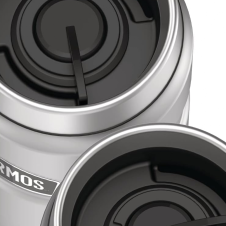 Termo de Acero Inoxidable 470ml Plata