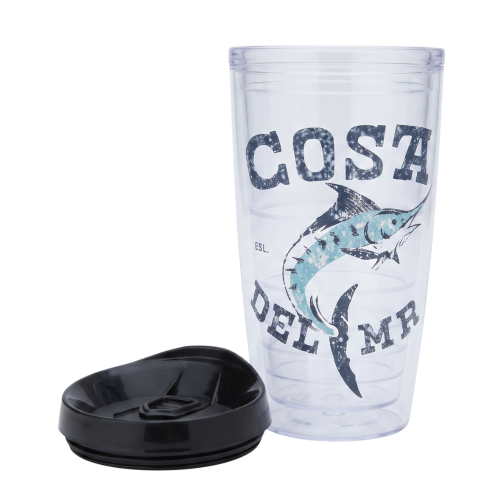 Vaso Térmico de Doble Pared Costa Negro