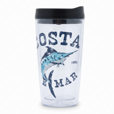 Vaso Térmico de Doble Pared Costa Negro