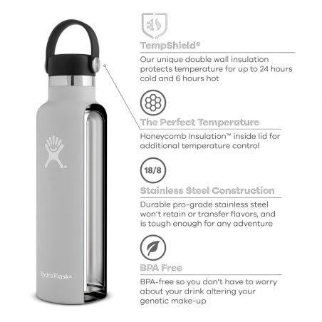 Wide Mouth Hydro Flask 32oz