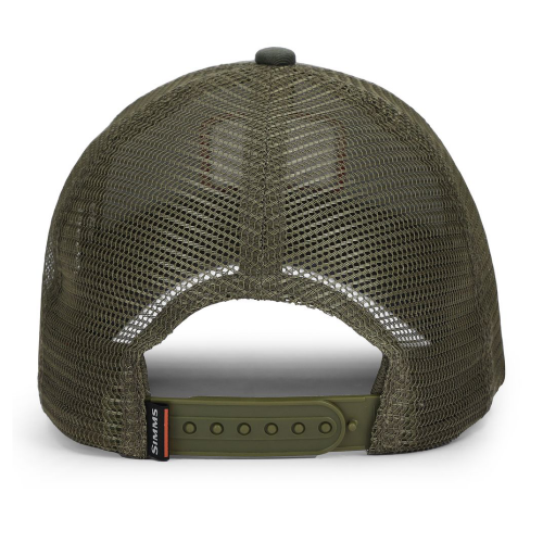 Trout Icon Trucker Smokey Olive