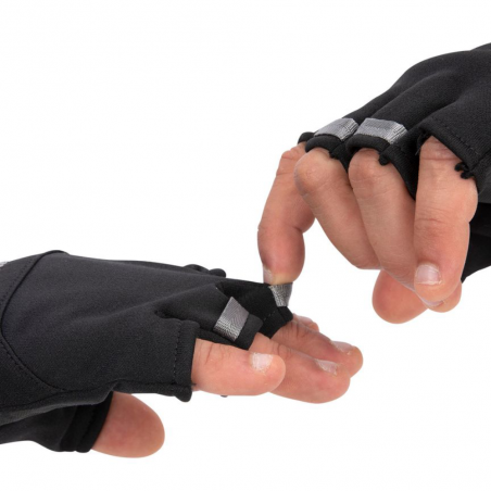 Freestone Half Finger Black