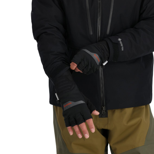 Windstopper Half-Finger Glove Black