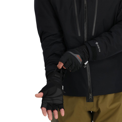 Windstopper Half-Finger Glove Black