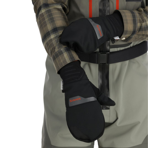 Windstopper Foldover Mitt Black
