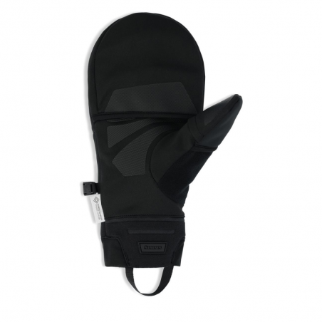 Windstopper Foldover Mitt Black