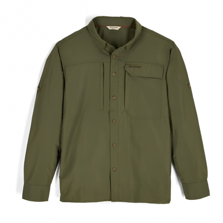 Simms M's UPF Guide Fishing Shirt Loden
