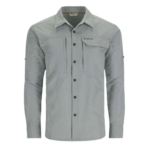 Simms M's UPF Guide Fishing Shirt Cinder