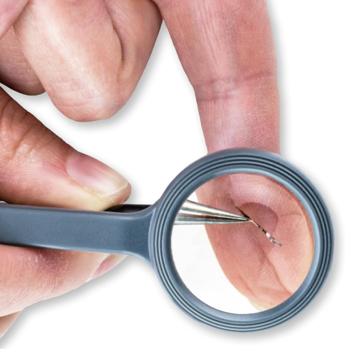 Carson MagniGrip 4,5-fache Vergrößerungsglas mit Beleuchtung