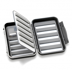 Medium 9-row WATERPROOF fly case with flip page
