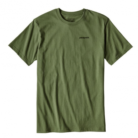 Men's Fitz Roy Trout Cotton T-Shirt Green