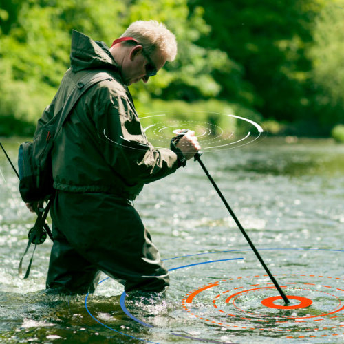 Thermo Wade wading staff gift fishing