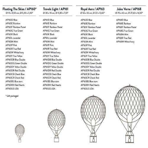 Medidas Globos Authentic Models